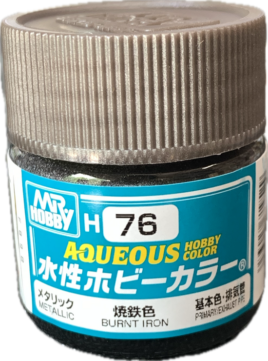 Mr. Color Aqueous H76 Burnt Iron (10ml)