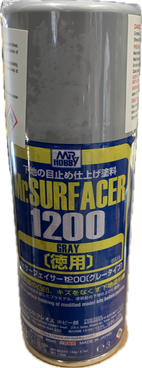 Mr. Surfacer 1200 Grey Spray
