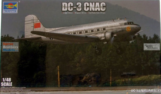 Trumpeter DC-3 CNAC Transport Aircraft 1/48