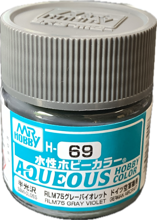Mr. Color Aqueous H69 RLM75 Gray Violet (10ml)
