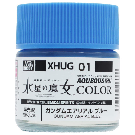 Mr. Color Aqueous XHUG01 Gundam Aerial Blue (10ml)