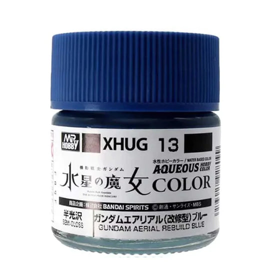 Mr. Color Aqueous XHUG13 Gundam Aerial Rebuild Blue (10ml)