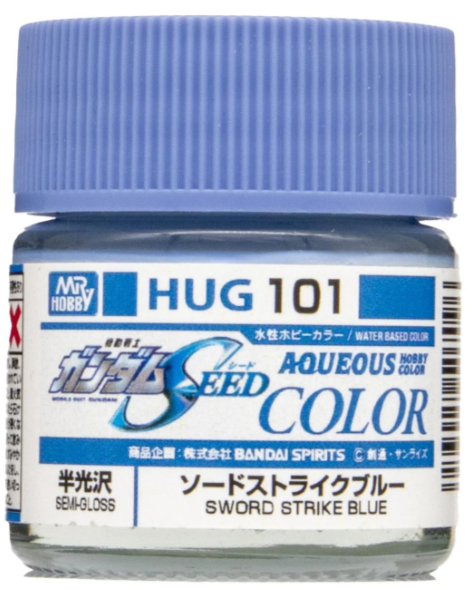 Mr. Color Aqueous HUG101 Gundam SEED Sword Strike Blue Semi-Gloss (10ml)