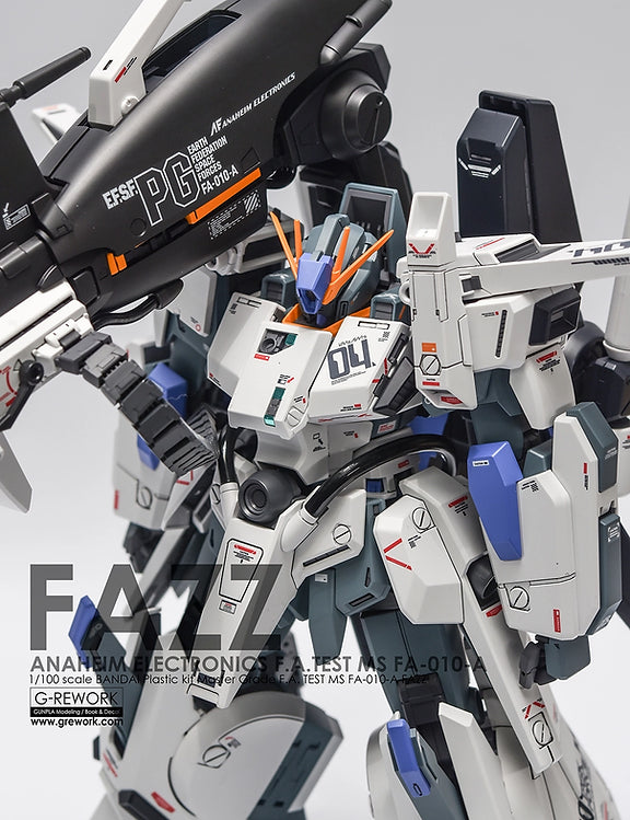 G-REWORK - [MG] ZZ Gundam Fazz [Ver.Ka] (Water Decal)