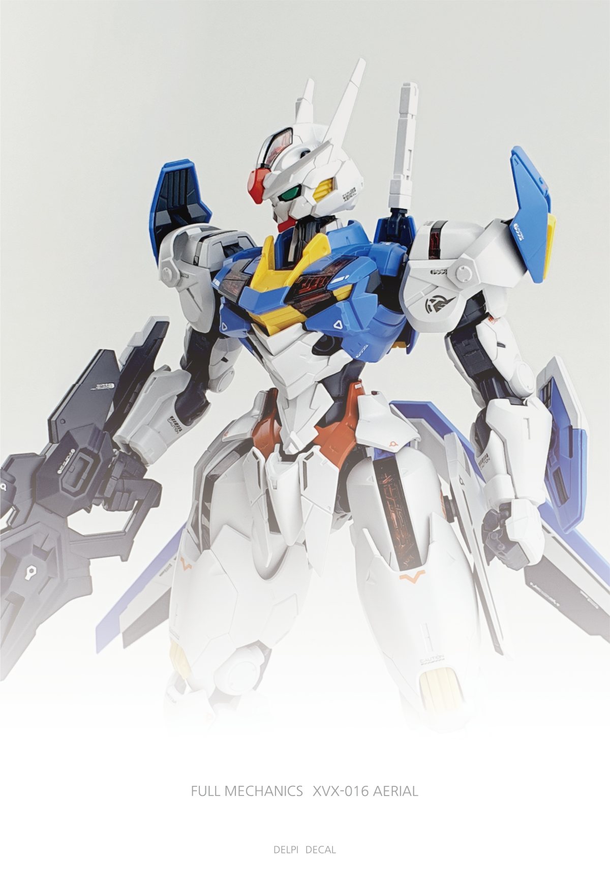 Full Mechanics 1/100 Aerial Gundam : r/Gunpla