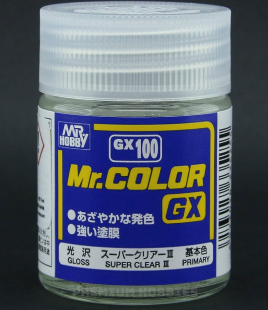 Mr. Clear Colorr GX100 - Super Clear III (18ml)