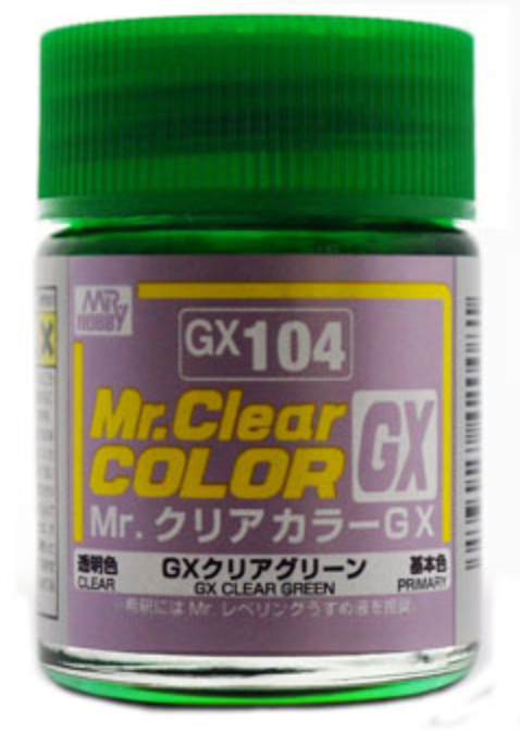 Mr. Clear Color GX104 - Clear Green (18ml)