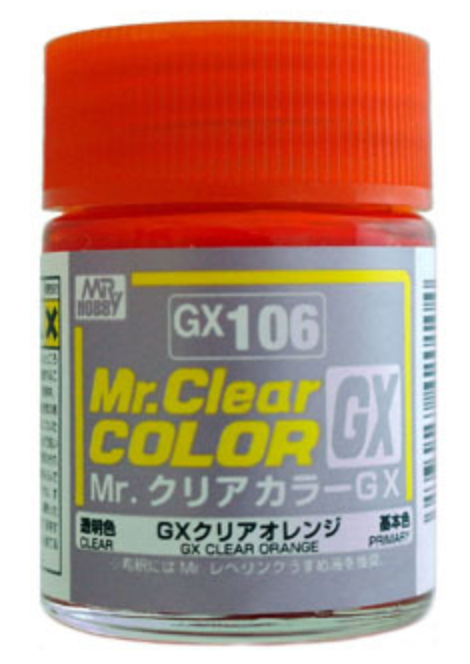 Mr. Clear Color GX106 - Clear Orange (18ml)