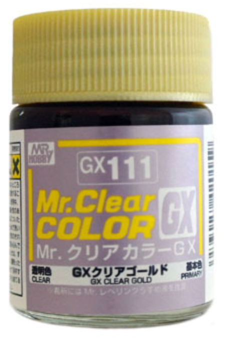 Mr. Clear Color GX111 - Clear Gold (18ml)