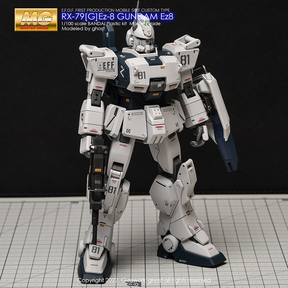 今月中値下げします RX-79〔G〕Ez-8『ガンダムイージーエイト』1/100