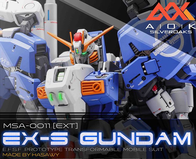 AOK MG EX-S Gundam Resin Conversion Kit – The Gundam Place Store