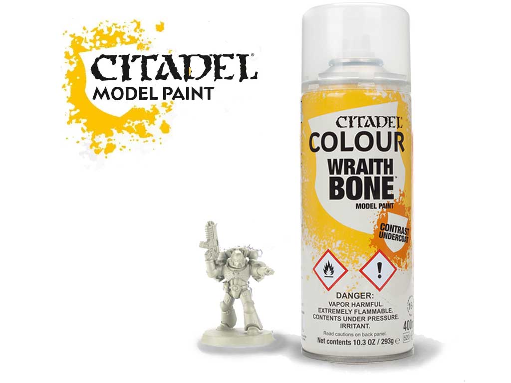  Games Workshop Citadel Spray Paint Chaos Black 9.9 Oz