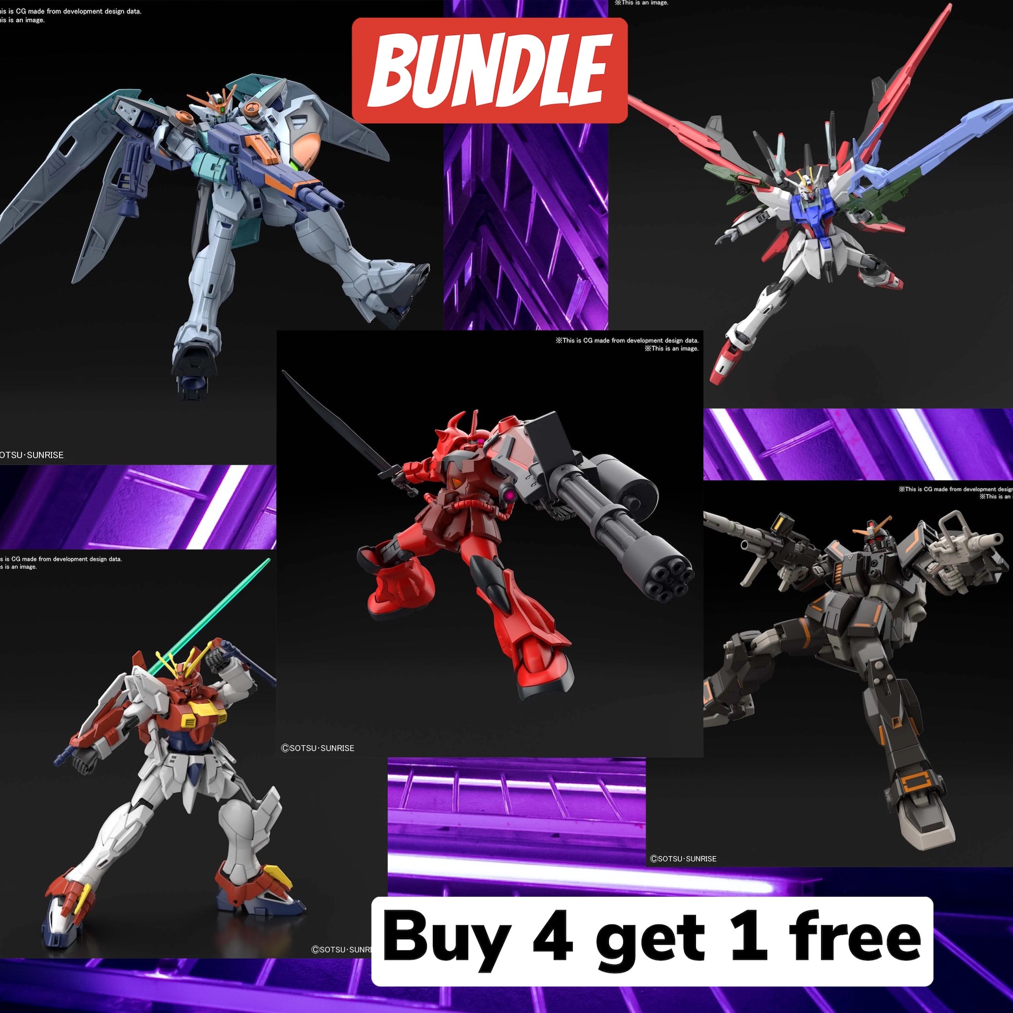 Selling Gunpla bundle