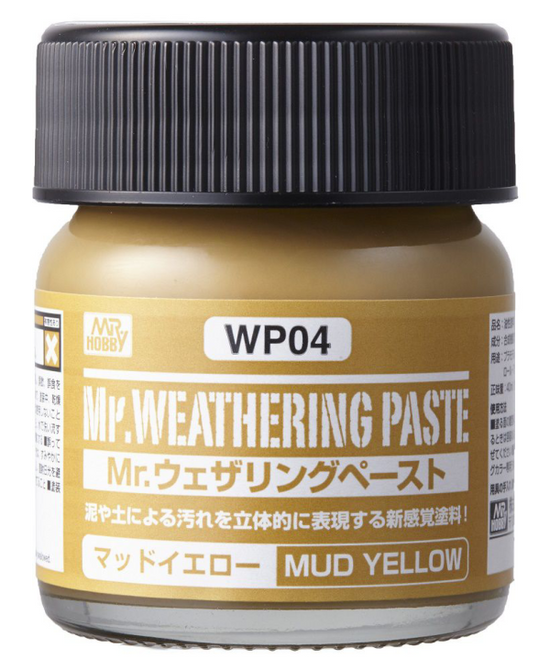WP04 Mr. Weathering Paste Mud Yellow