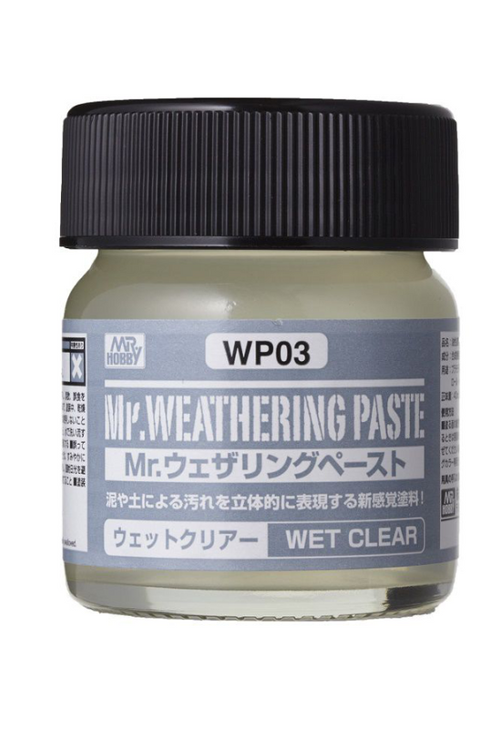 WP03 Mr. Weathering Paste Wet Clear