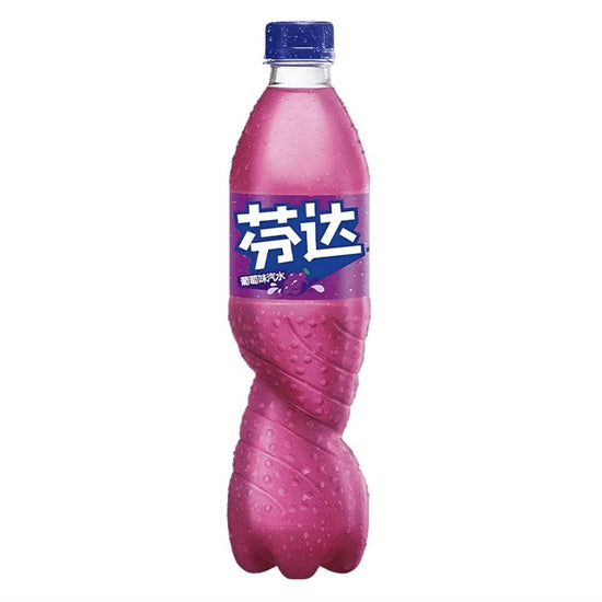 Exotic Fanta Soda Grape Bottled 500ml