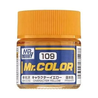 C109 Semi Gloss Character Yellow Mr. Color 10ml Bottle