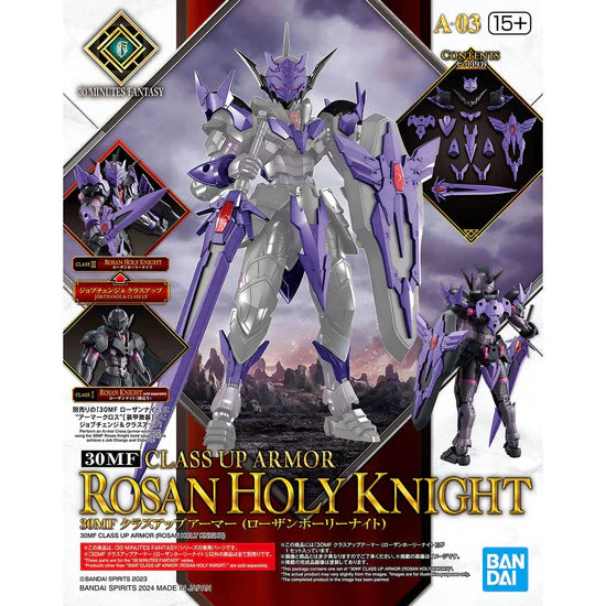 30 Minutes Fantasy Class-Up Armor (Rosan Holy Knight Accessory) Set 