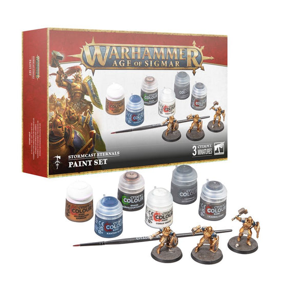 Warhammer Age of Sigmar Stormcast Eternals: Paint Set