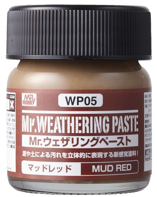 WP05 Mr. Weathering Paste Mud Red