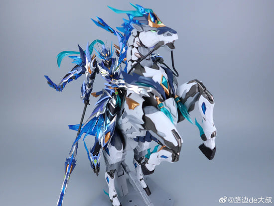 Motor Nuclear MNP-XH05 Zhao Yun and Magnolia White Dragon Horse Model Kit (Pre-Order)