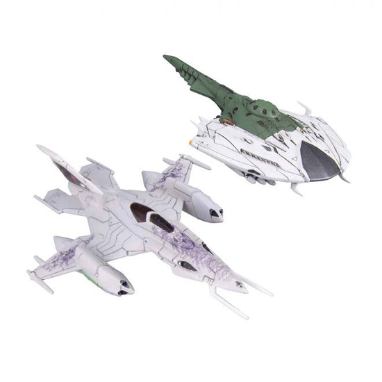 Yamato 2202 Mecha Collection 06 Czvarke (Embassy Special Aircraft) & Desvatator Set