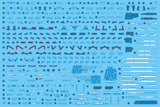 MG Zeta Ver.Ka (Water Decal)