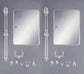 Action Base 7 Clear Mirror Sticker Set (1/144)