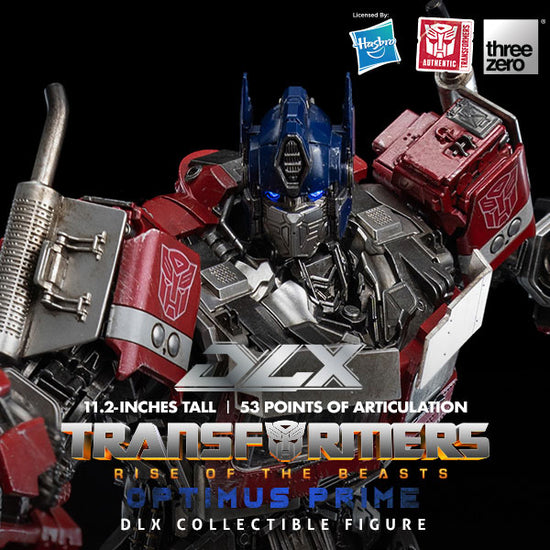 Three Zero Transformers: Rise of the Beasts - DLX Optimus Prime