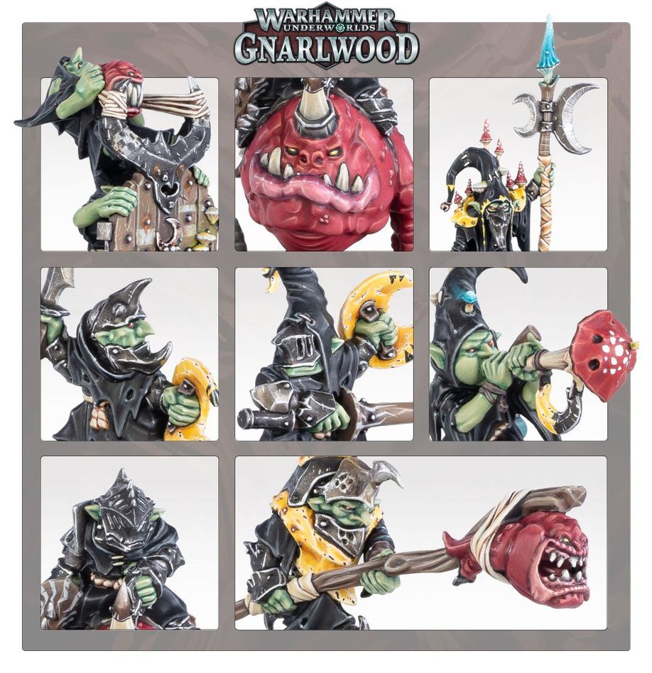 Warhammer Underworlds Gnarlwood: GRINKRAK'S LOONCOURT