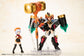 The King of Braves GaoGaiGar Cross Frame Girl Goldymarg & Stealth Gao II Model Kit