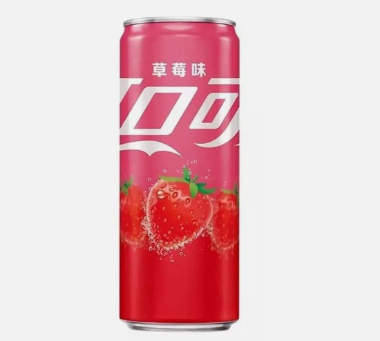 Coca-Cola Modern Can Strawberry Flavor 330ml