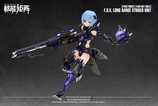 Cyber Forest Fantasy Girls F.O.X. Long Range Striker Unit Model Kit