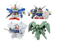 Mobile Suit Gundam 0083: Stardust Memory SD Gundam BB Senshi Set of 4 Model Kits