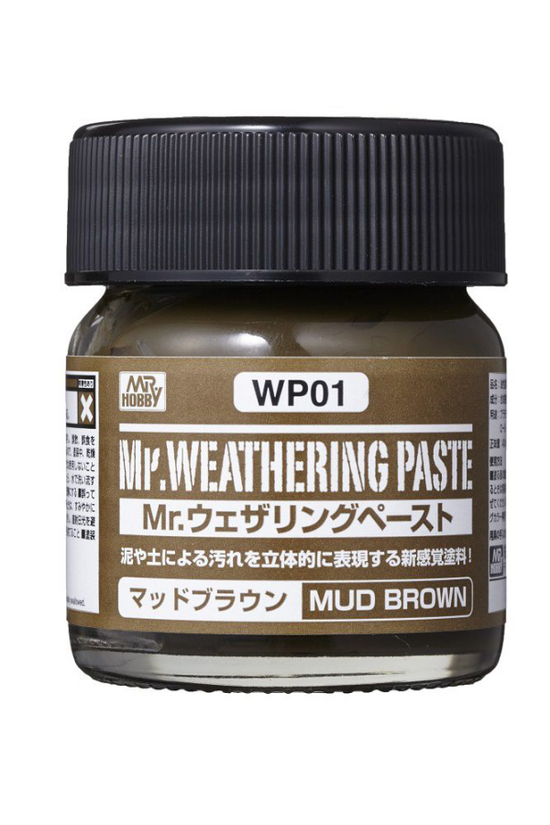 WP01 Mr. Weathering Paste Mud Brown
