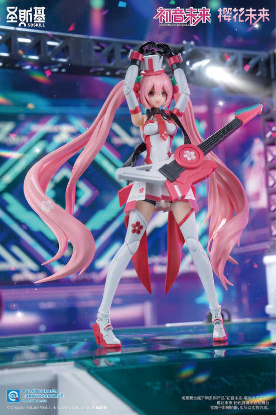 SoSkill Project Sekai: Colorful Stage! feat. Hatsune Miku Sakura Mirai (Pink Sonic Boom Ver.) Model Kit (Pre-Order)