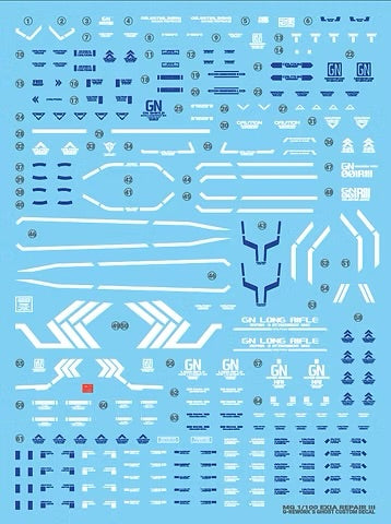 G-REWORK - [MG] GN-001 EXIA REPAIR III (Water Decal)