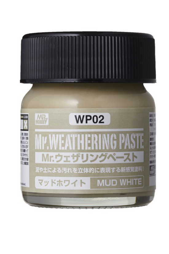 WP02 Mr. Weathering Paste Mud White