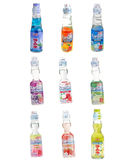 Ramune Glass Bottle (multiple Flavors available)