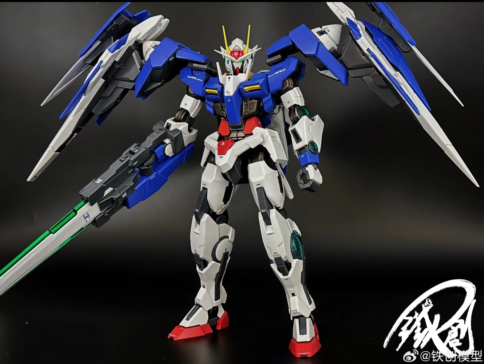 Tiechuang Model MG 1/100 GN-0000+GNR-010 00 Raiser Frame Replacement (Metal  Part)