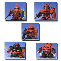 BB SENSHI GG CHAR'S CUSTOM (5 SD Models) MS COLLECTION