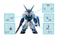 Mobile Suit Gundam SEED Astray FW Gundam Converge: Core MBF-P03 Gundam Astray Red Frame & Blue Frame Set