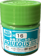 Mr. Color Aqueous H16 Gloss Yellow Green (10ml)