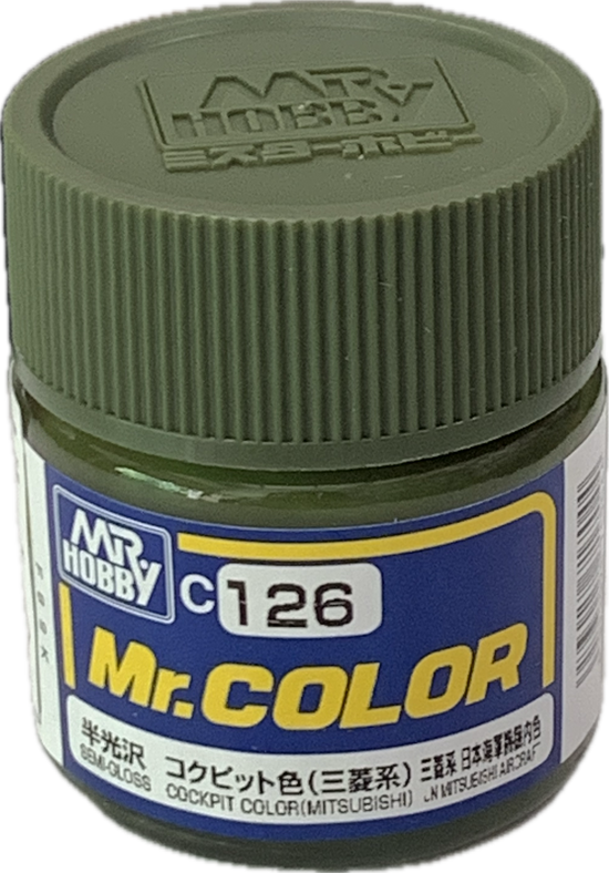 Mr. Color Semi-Gloss Cockpit Color Mitsubishi (10ml)