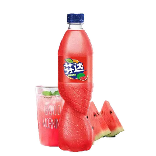 Exotic Fanta Soda Watermelon Bottled 500ml