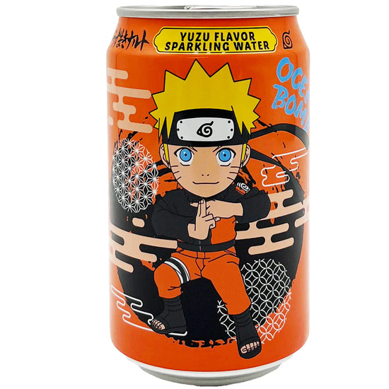 Naruto Sparkling Water Yuzu Flavor (Carbonated) 330ml