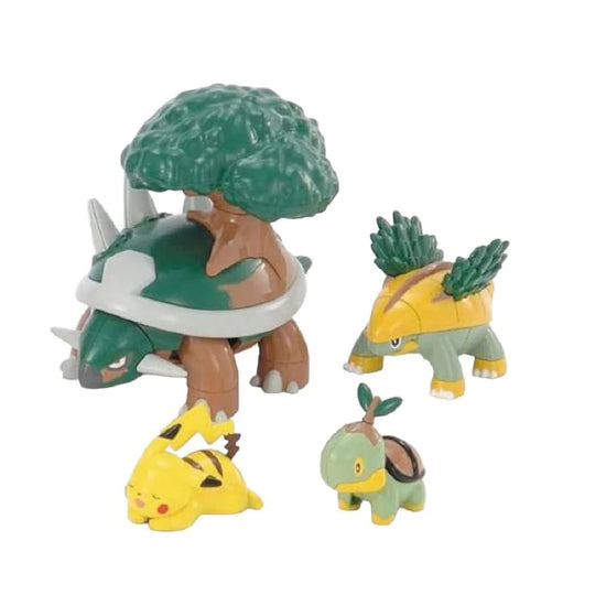 Pokemon Torterra Evolution Set Model Kit