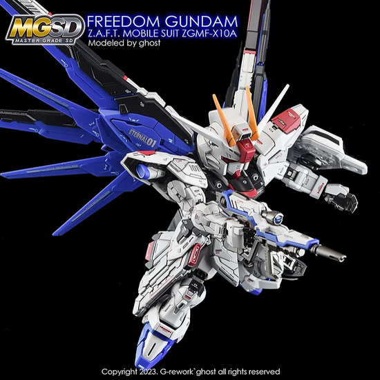 G-REWORK - [MGSD] Freedom Gundam (Water Decal)