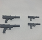 Project V Hobby Stripped Beam Pistols (Resin Accessory)