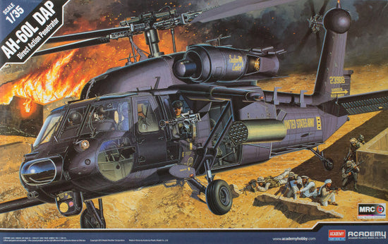 ACADEMY - AH-60L DAP Black Hawk 1:35